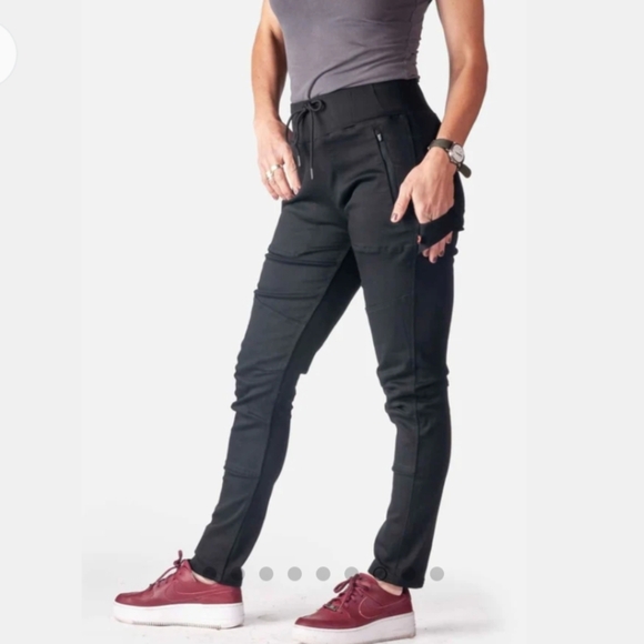 Dovetail Christa DIY size 2/4, Black, stretch, Women's Work wear Pants - Picture 1 of 7